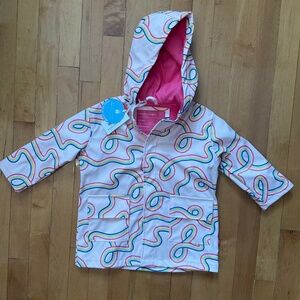Magneticme jersey lined raincoat